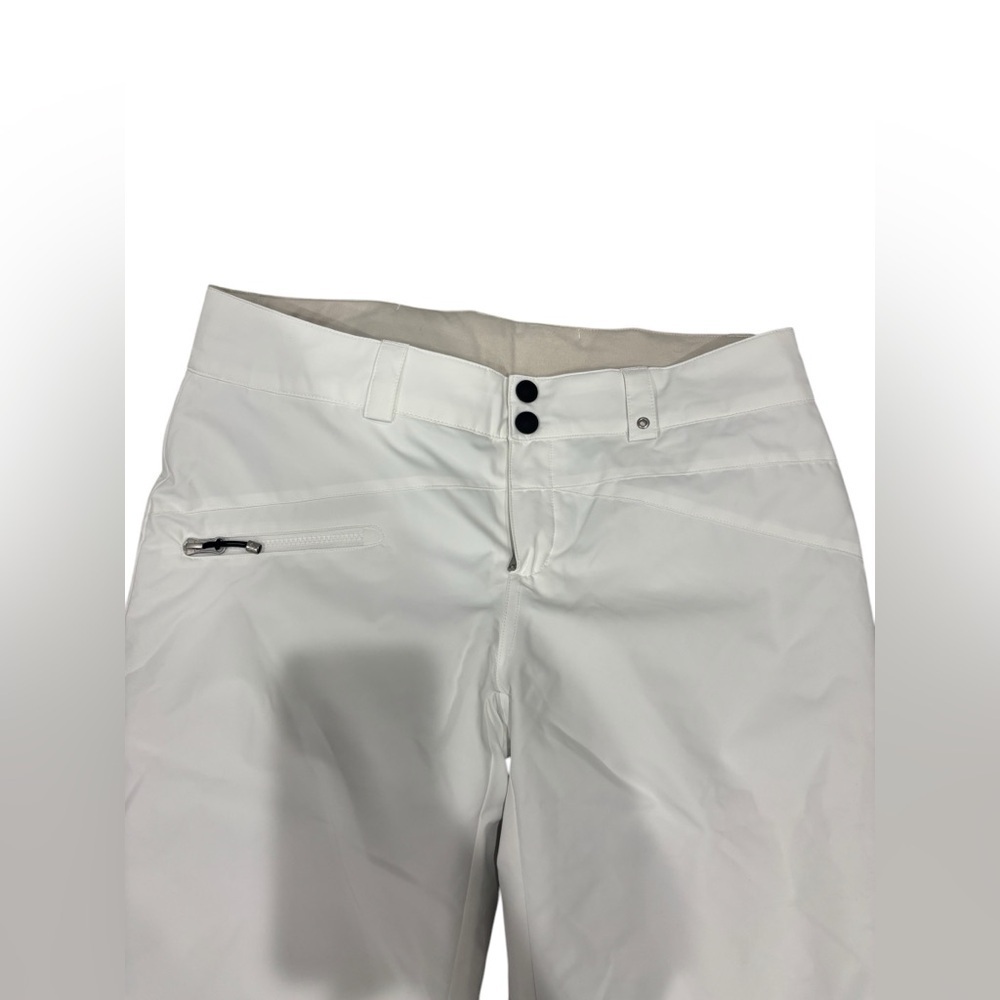 Obermeyer Women’s Malta Insulated Ski Pant White Size 10 Short - Picture 8 of 16